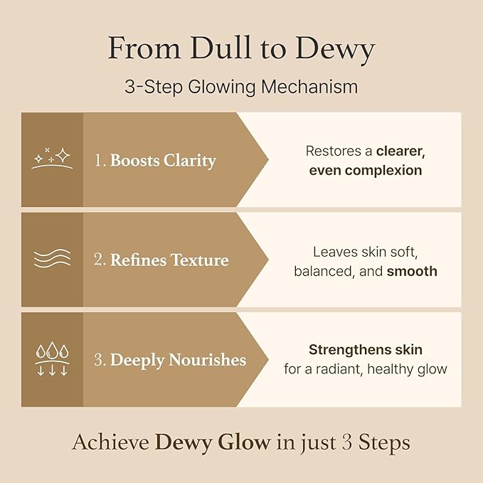 EXOTIQLIFE Rice Toner - Brightening Korean Milky Rice Toner with Niacinamide for Glass Skin