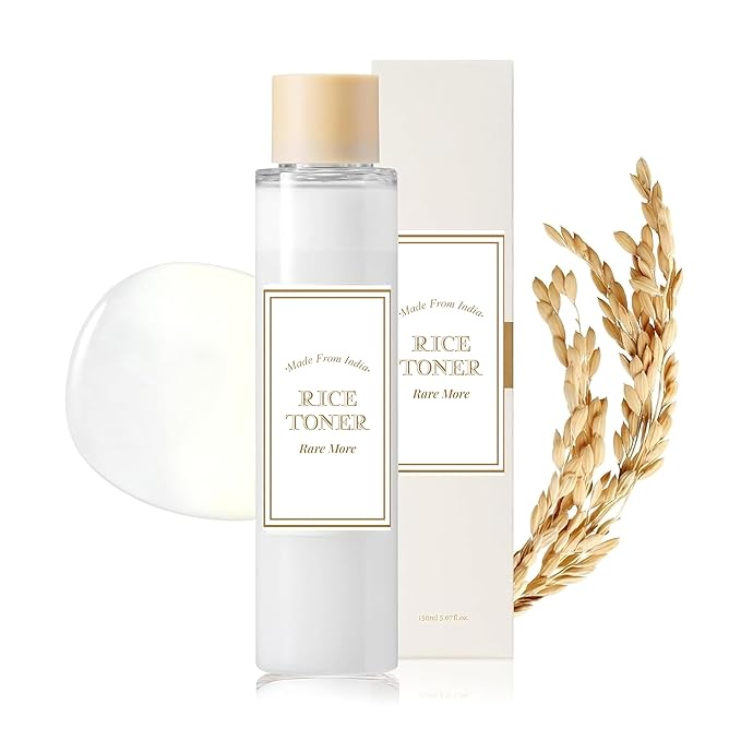 EXOTIQLIFE Rice Toner - Brightening Korean Milky Rice Toner with Niacinamide for Glass Skin